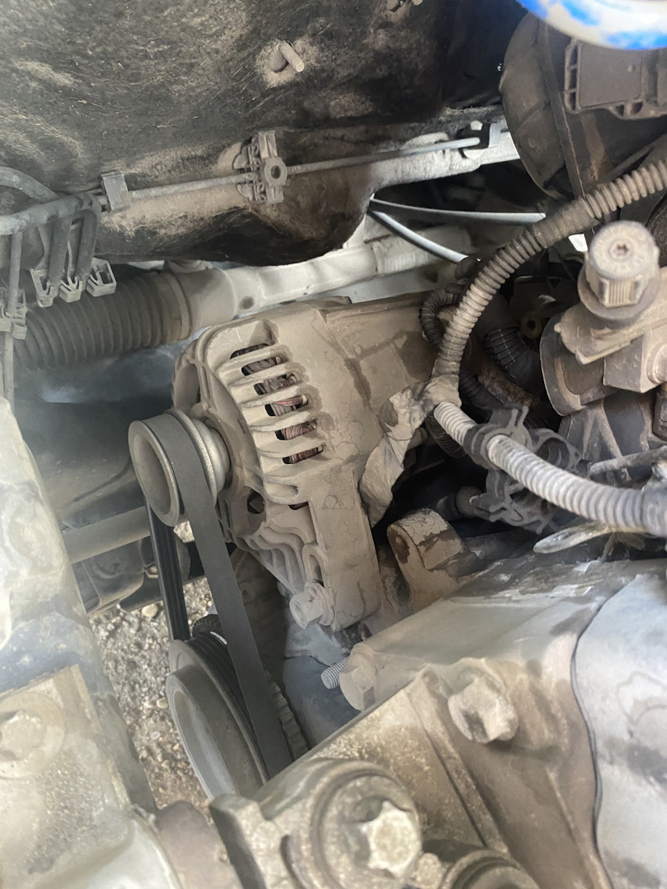 Ремень генератора какой ? — FIAT Grande Punto, 1,4 л., 2009 года ...