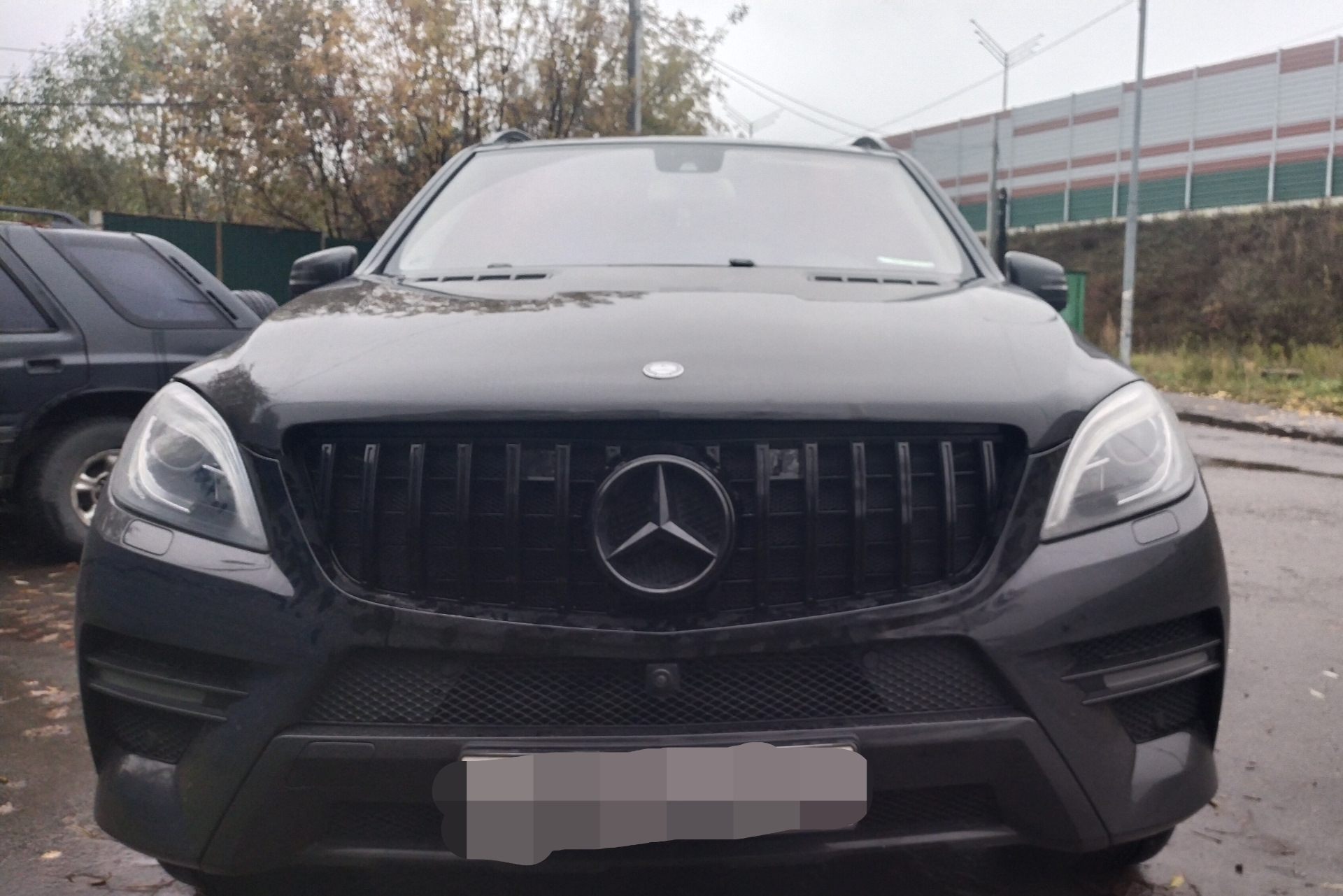 Решетка GT готовый результат — Mercedes-Benz M Class (W166), 3,5 л ...