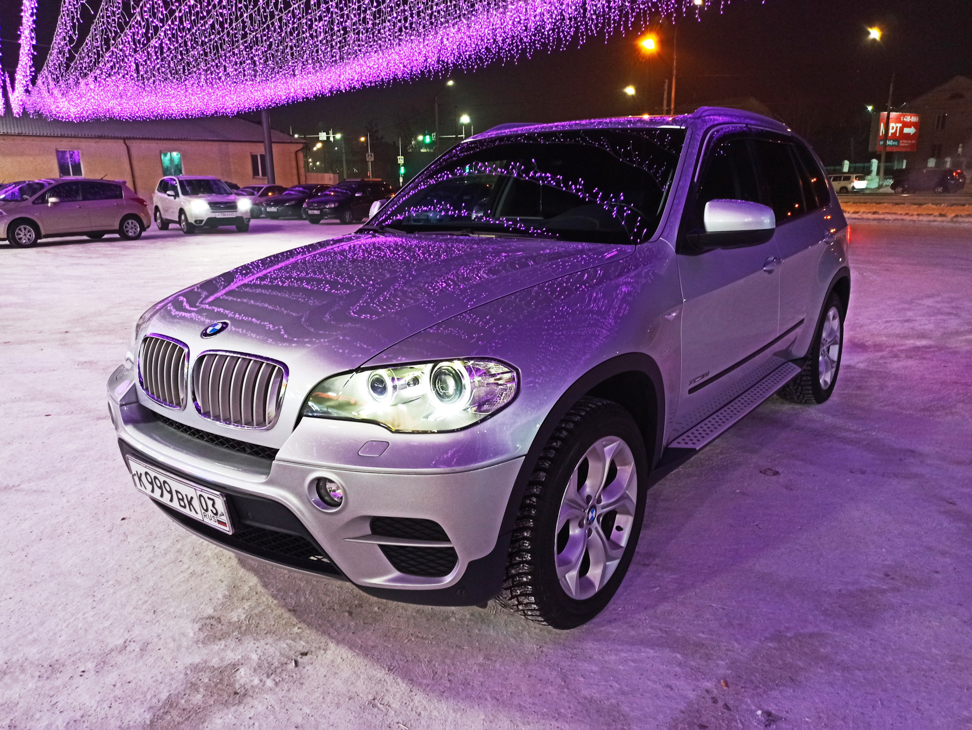 БЖ-4 Жидкое стекло — Bmw X5 (e70), 3 л, 2010 года 