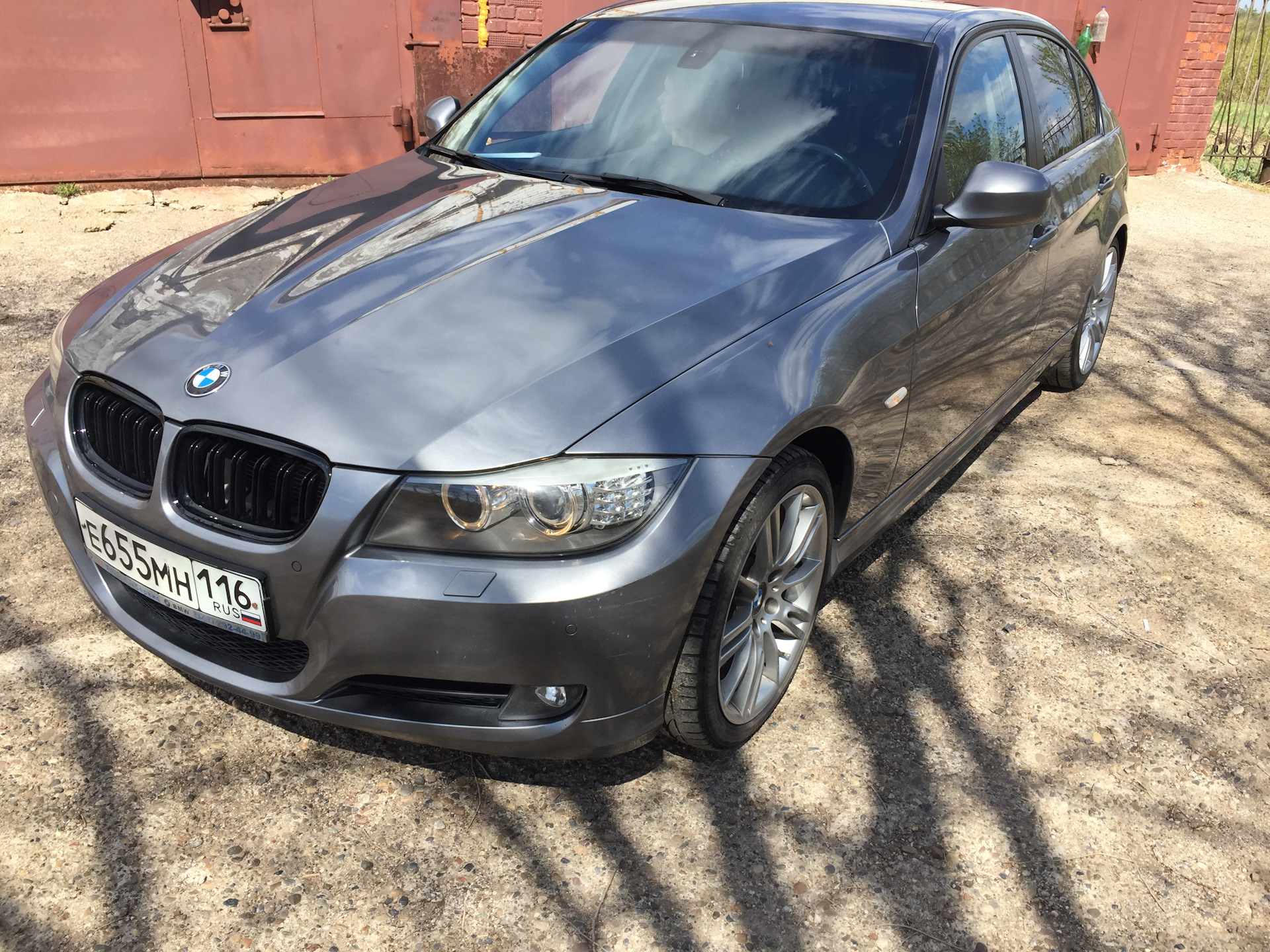 Март, ноздри гриль, диски 193М стиль — BMW 3 series (E90), 2 л, 2011 ...