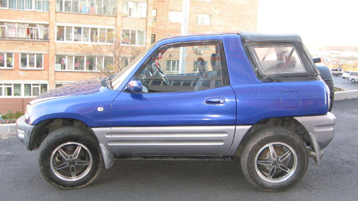 Toyota RAV4 (I) 2.0 бензиновый 1996 | Дуршлаг с двумя дверьми на DRIVE2