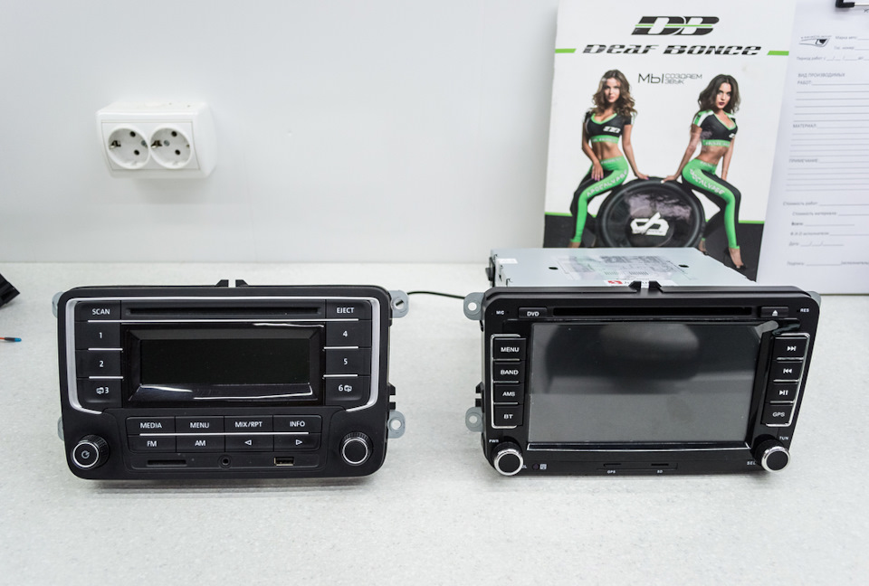 Замена головного устройства Volkswagen Jetta — DRIVE2