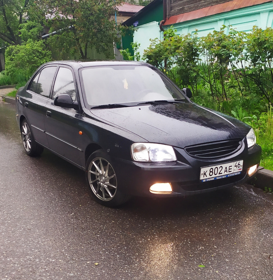 Диски реплика Vossen CVT R16 — Hyundai Accent (2G), 1,5 л, 2007 года |  колёсные диски | DRIVE2