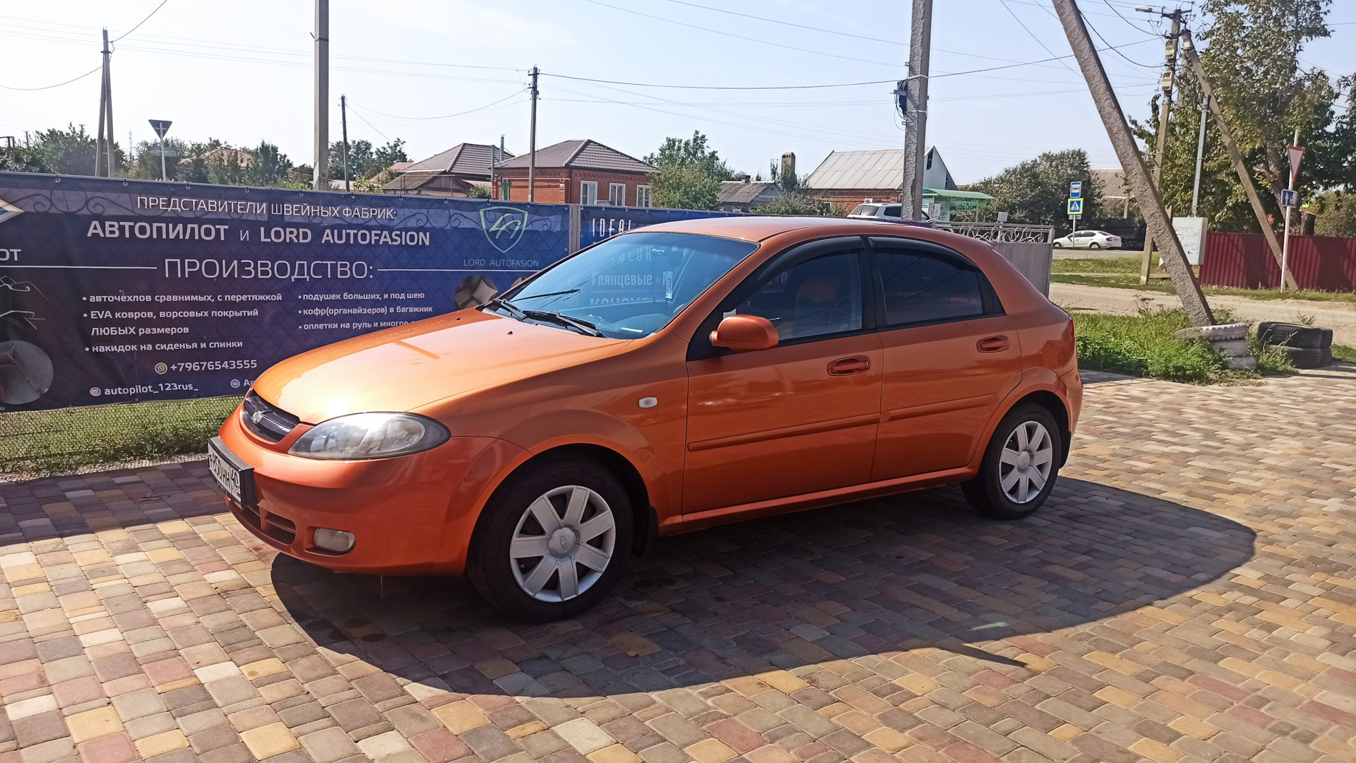 Chevrolet Lacetti 5D 1.6 бензиновый 2007 | мандарин на DRIVE2