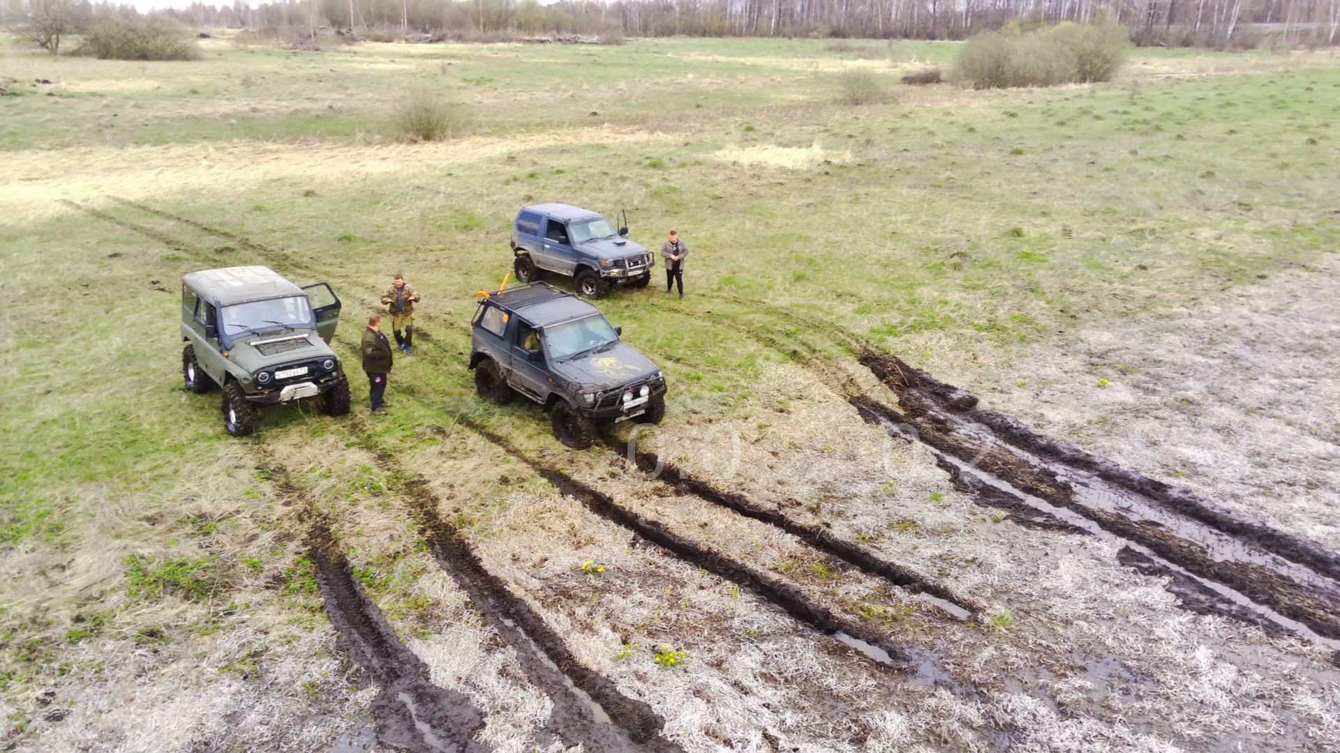 А какое давление в колесах выбрать? — Mitsubishi Pajero (2G), 2,5 л ...