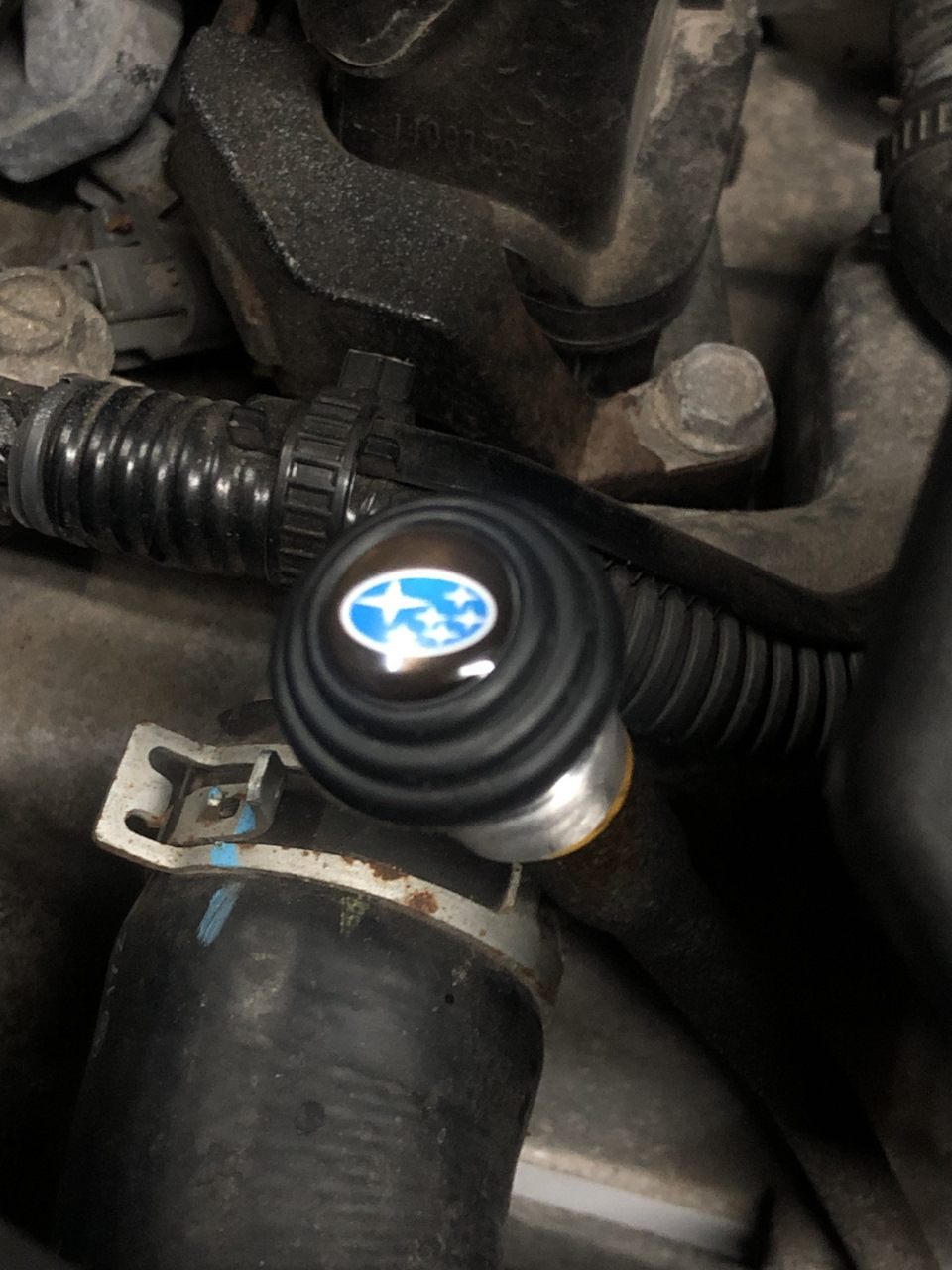 Восстановление масляного щупа — Subaru Forester (SJ), 2,5 л, 2017 года ...