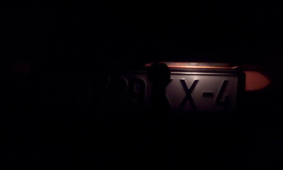 Подсветка номера — Suzuki Grand Vitara (1G), 2 л, 2001 года | своими ...