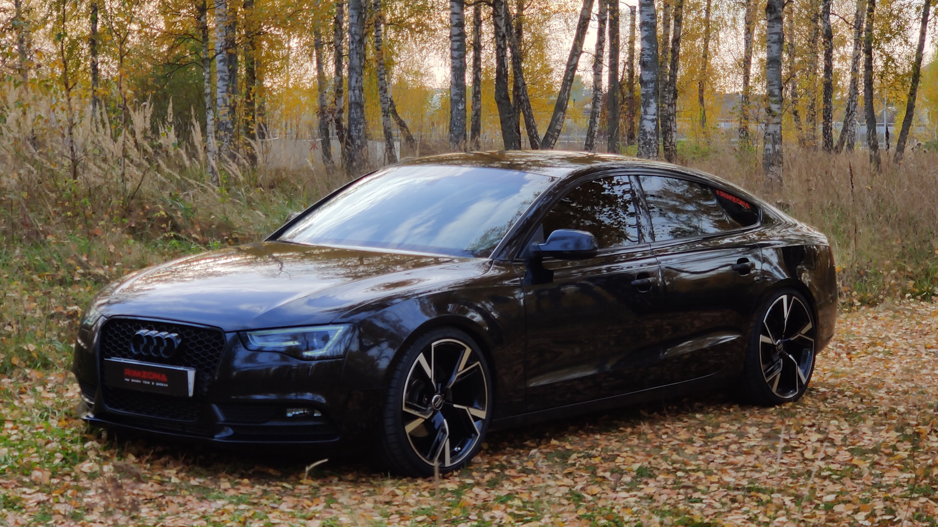 Audi a5 Sportback 2015 черная