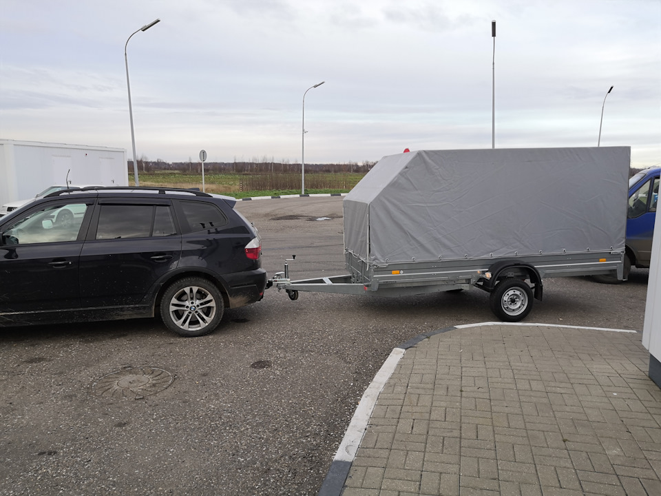 ПРИЦЕП! То, что надо при строительстве и для перевозки снегохода! — BMW ...