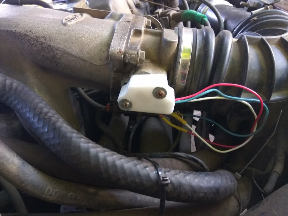 Бесконтактный ДПДЗ (TPS) от Ланос в новый корпус Ford Scorpio — Ford ...