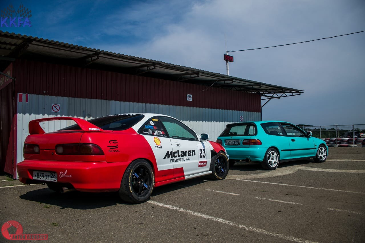 Civic fd2r time Attack