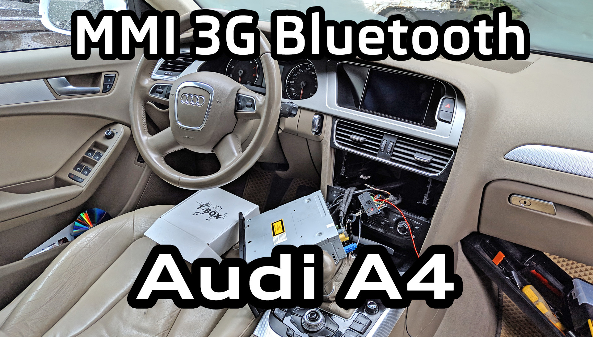 MMI 3G музыка по bluetooth T-BOX Audi A4 B8 — Audi A4 (B8), 1,8 л, 2011  года | автозвук | DRIVE2