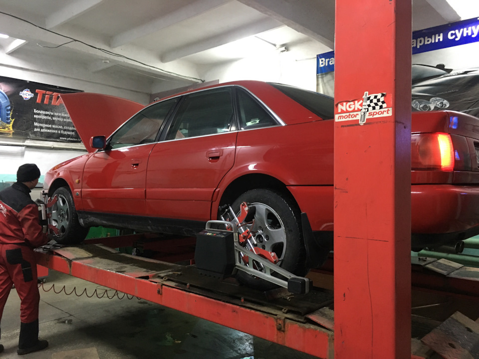 Подготовка к зиме — Audi A6 (C4), 2,6 л., 1995 года | плановое ТО | DRIVE2