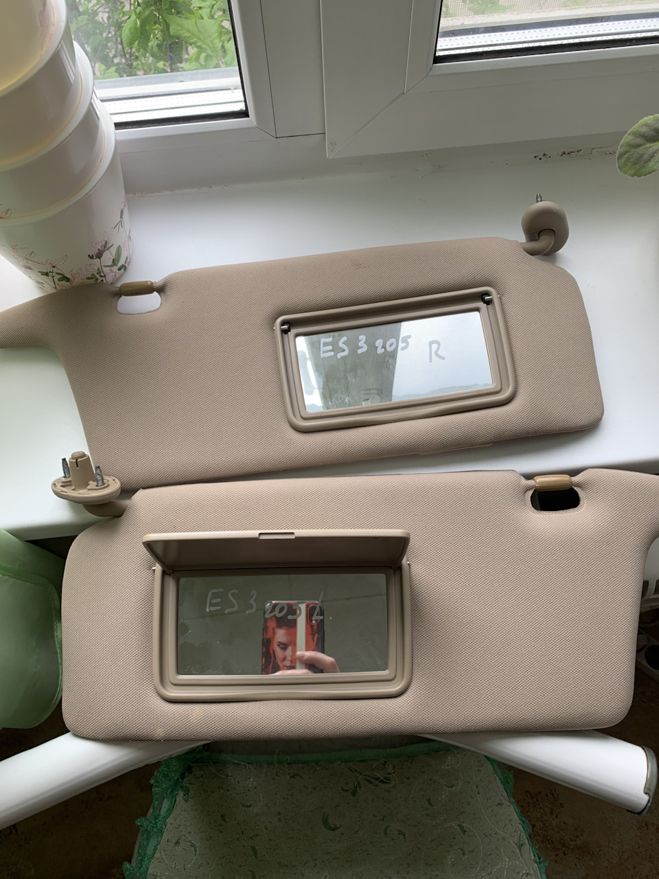 OEM. №7 Солнцезащитные козырьки от ES3 — Honda Civic Ferio (7G), 1,5 л ...