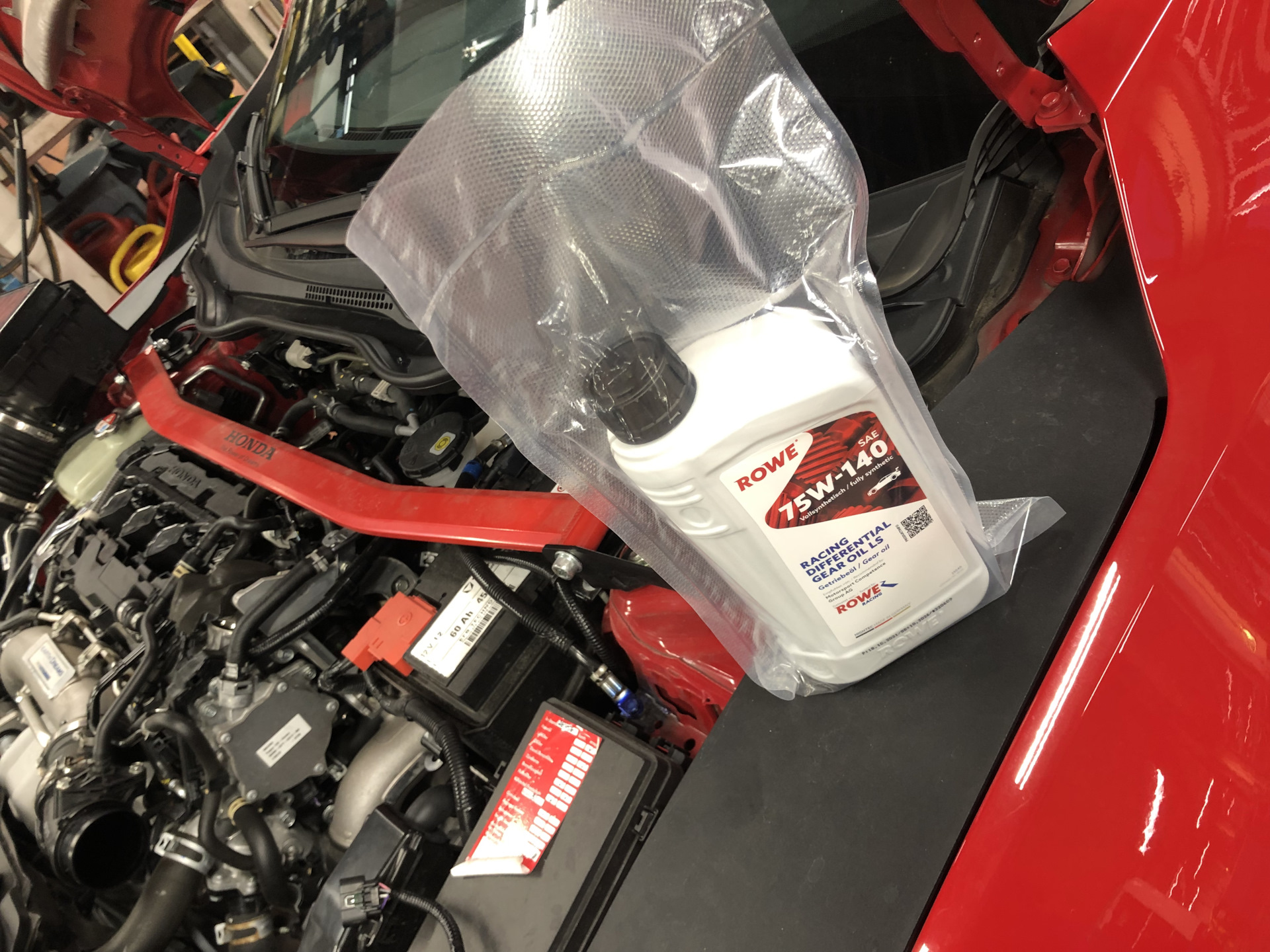 Масло коробки КПП Rowe — Honda Civic Type R (5G), 2 л, 2019 года ...