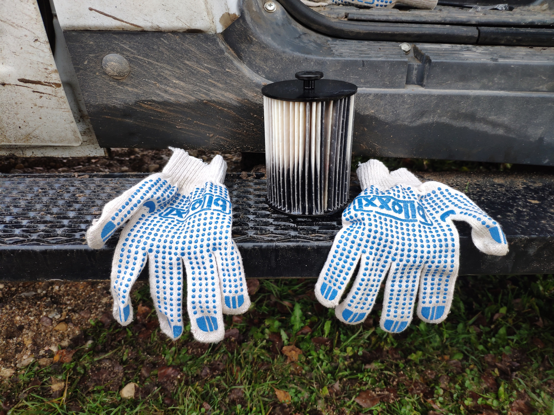 Как выглядит топливный фильтр через 600 км на ДТ Роснефть — ГАЗ Соболь ...