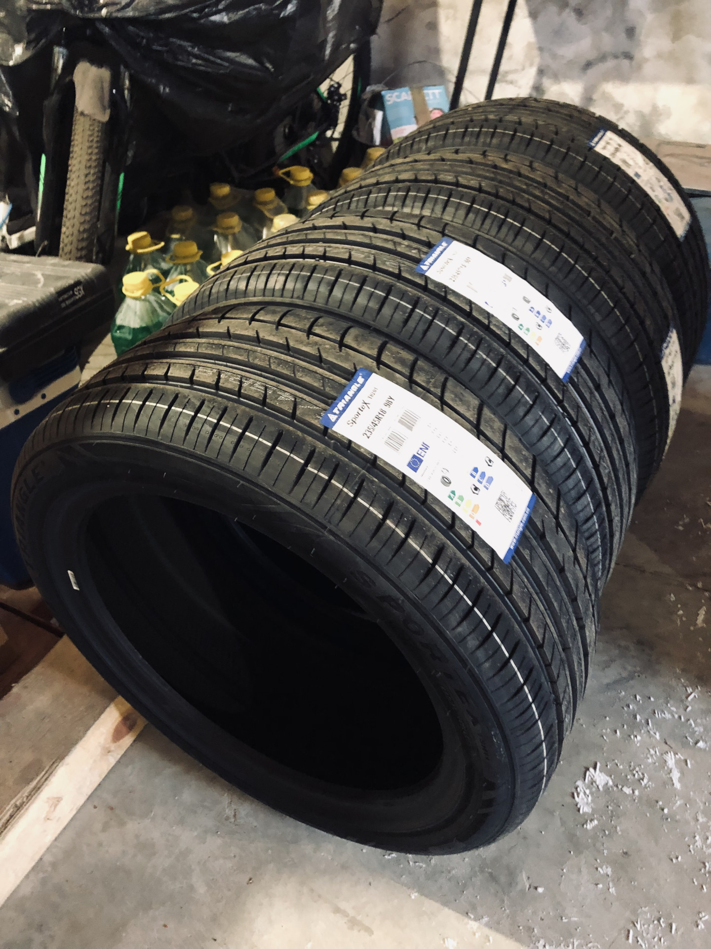 Шины на лето TRIANGLE TH201 SporteX 235/45 r18! — Toyota Camry (XV40 ...