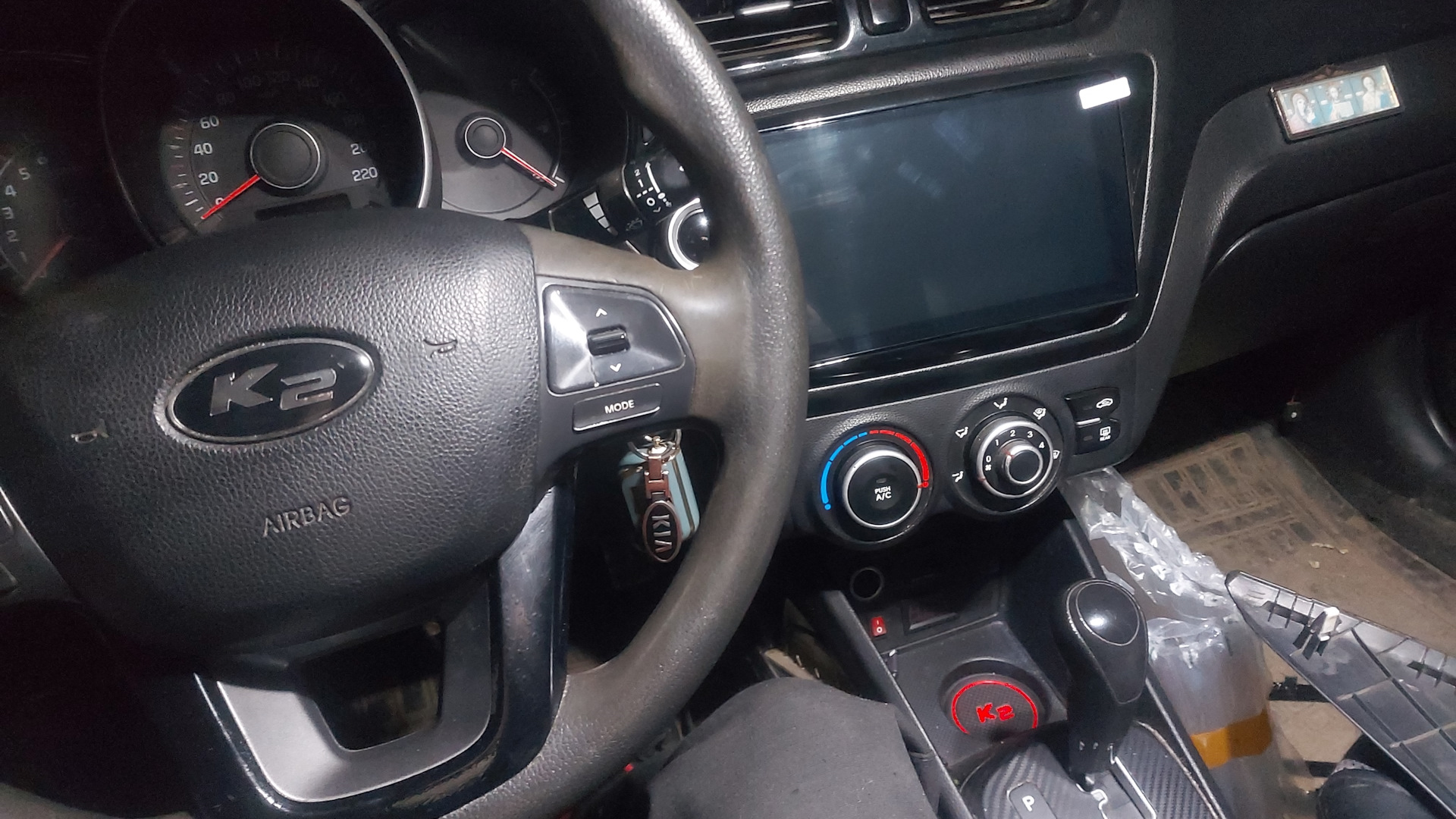 Новая Магнитолла в k2 . — KIA Rio (3G), 1,6 л, 2014 года | своими ...