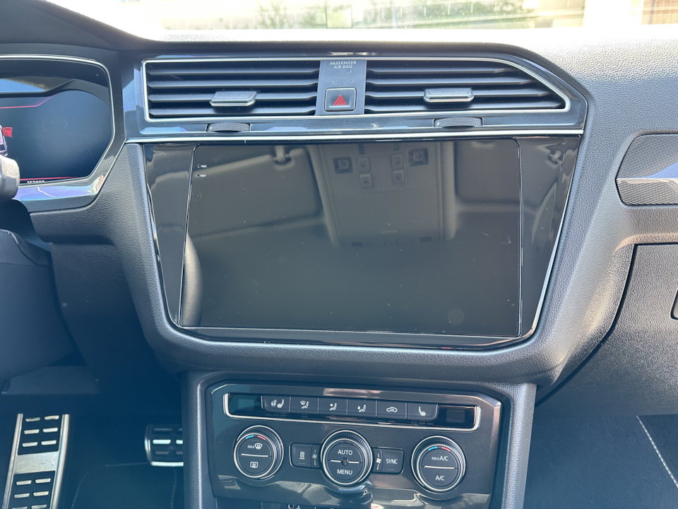 Установка Магнитолы Teyes CC3 2K — Volkswagen Tiguan (2G), 2 л, 2017 ...