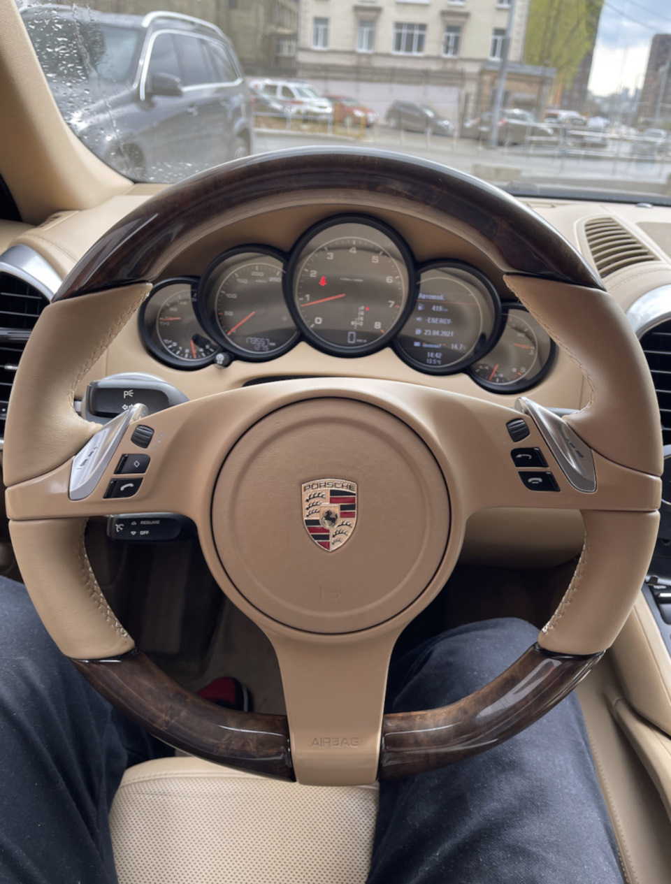 Новый руль — Porsche Cayenne (2G) 958, 3,6 л, 2011 года | стайлинг | DRIVE2