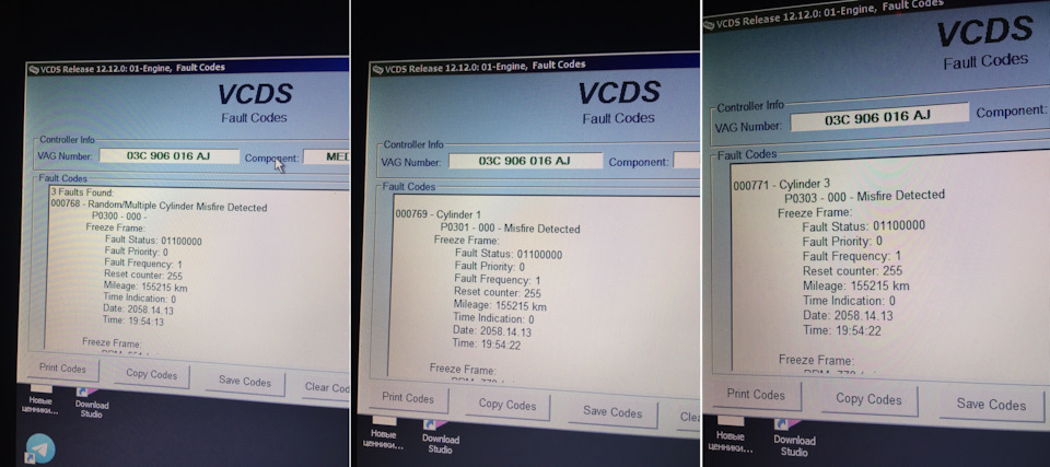 Запчасти на фото: 03C906016AJ. Фото в бортжурнале Volkswagen Golf Mk6