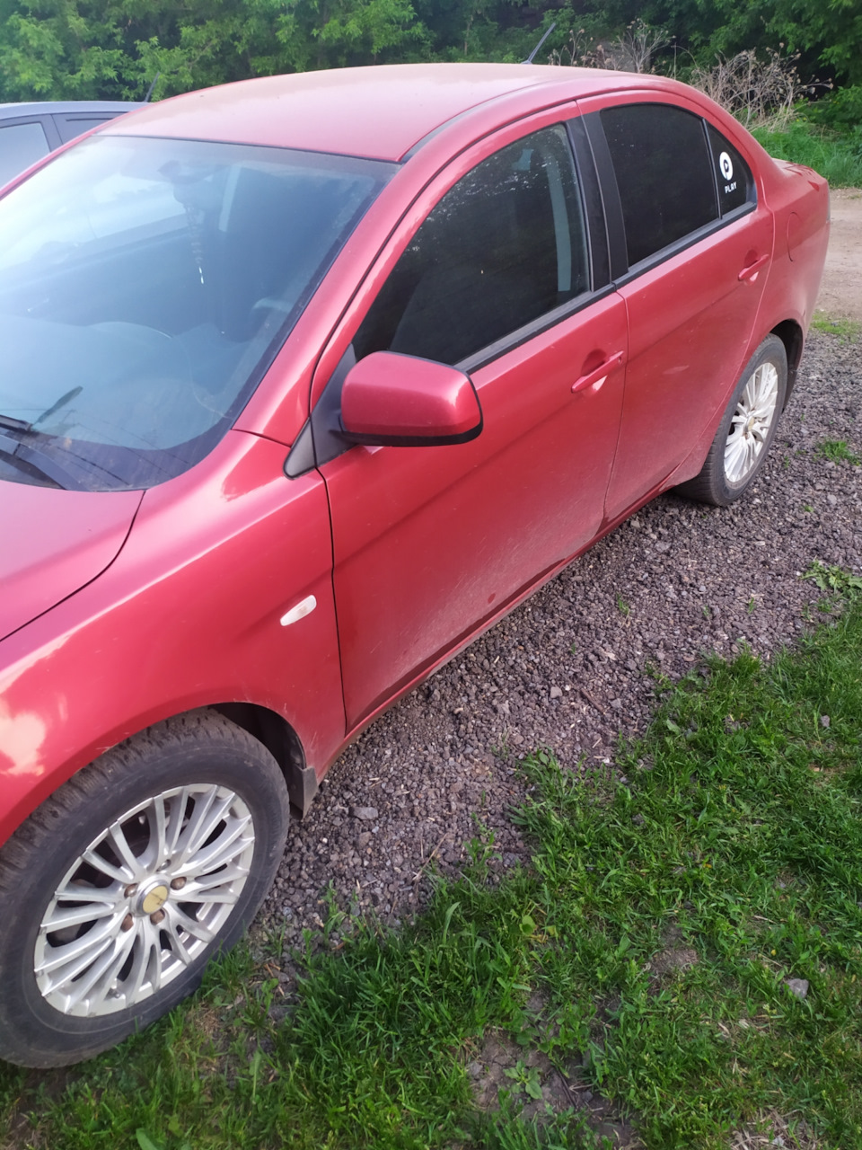 Замена катализатора на пламягаситель — Mitsubishi Lancer X, 1,5 л, 2011 ...