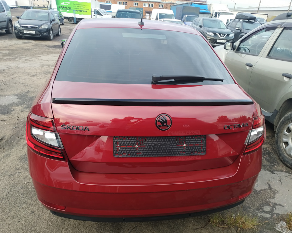 У кого больше? — Skoda Octavia A7 Mk3, 1,8 л, 2017 года | аксессуары ...