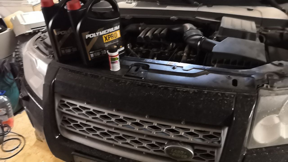 Ремонтная пробка поддона — Land Rover Freelander 2 (L359), 2,2 л, 2008 ...