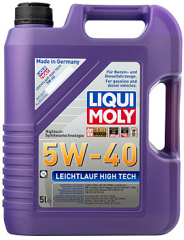 Liqui Moly Leichtlauf High Tech 5W-40 — Volkswagen Passat B6