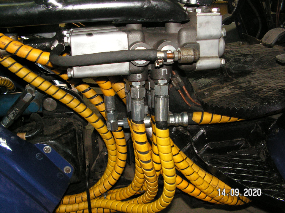 Фото в бортжурнале Самодельный минитрактор