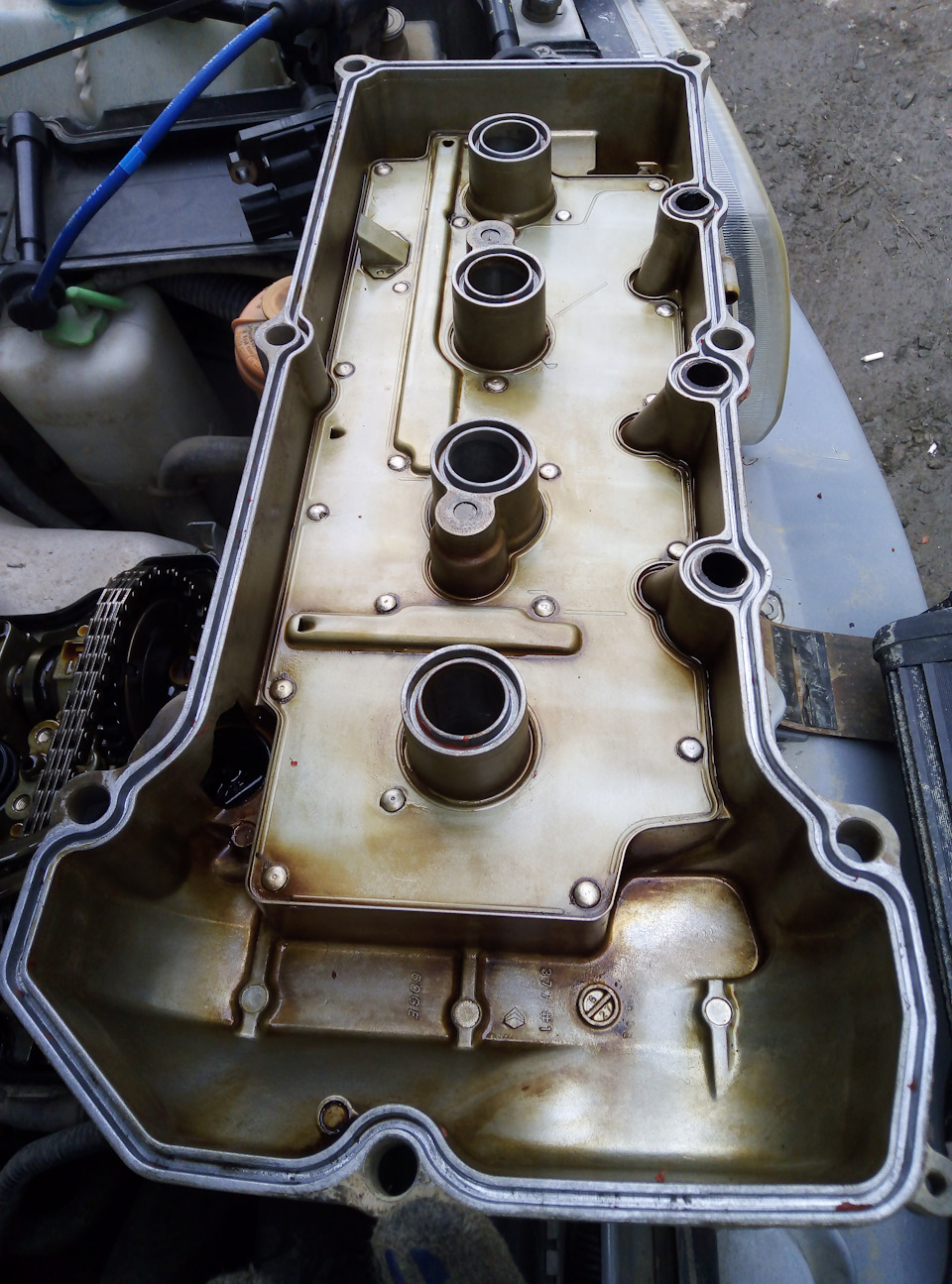 Здесь протер тряпочкой — Suzuki Jimny (1G)