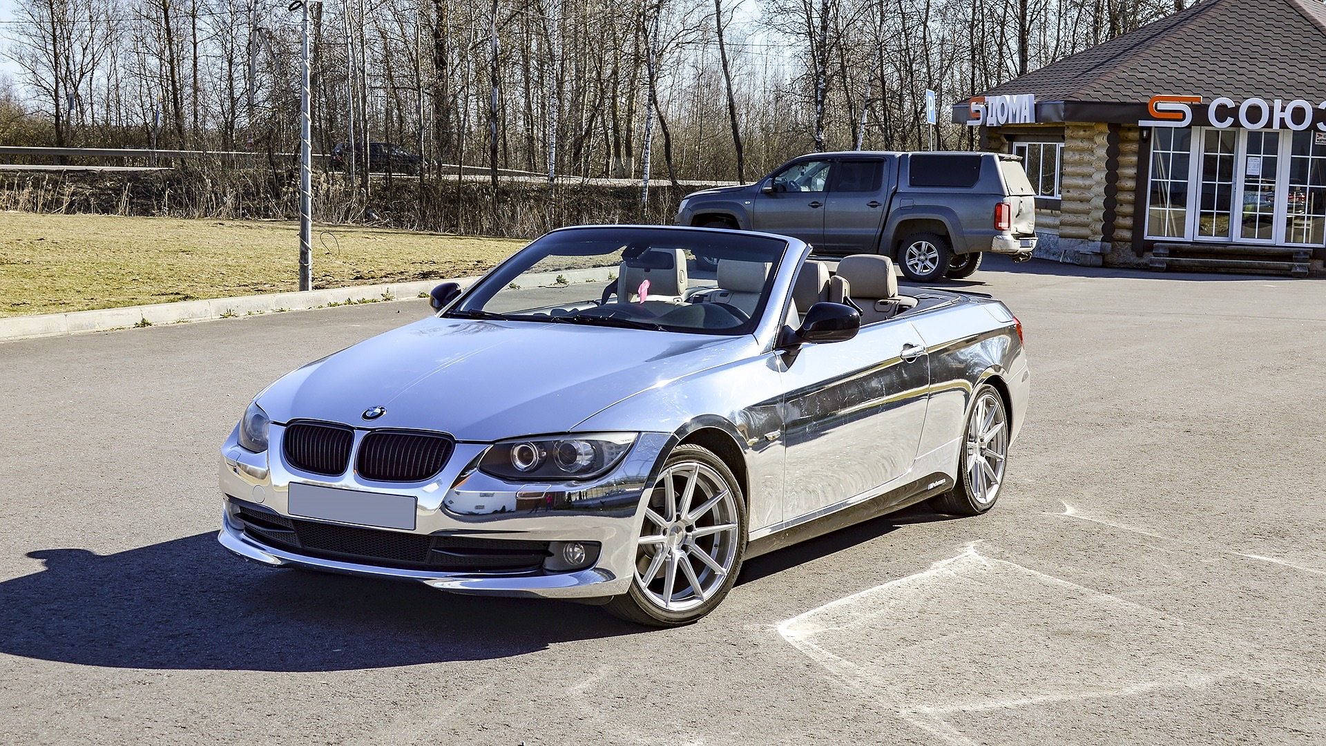 BMW 3 series Convertible (E93) 2.5 бензиновый 2011 | Хрустальный вентилятор  на DRIVE2