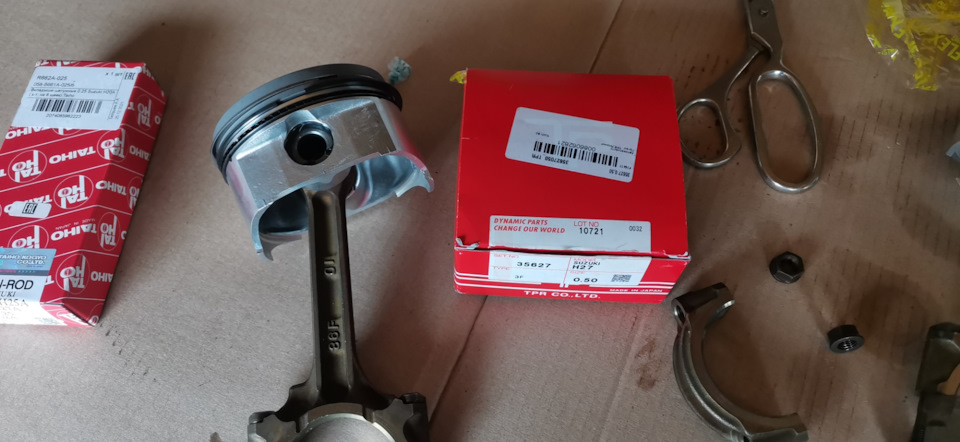 Приглушонный стук на прогретом двигателе! Вторая часть. Сборка ...