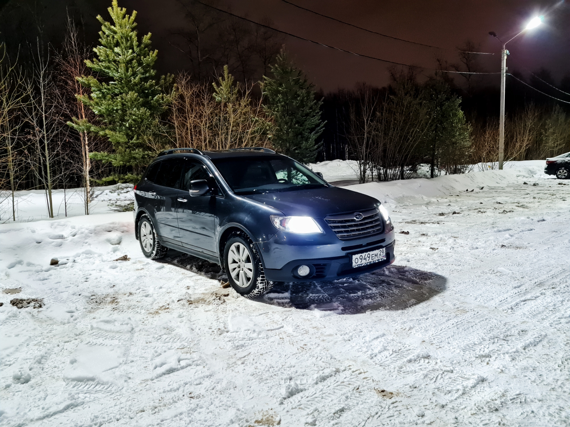 Затонировался и затих немного… — Subaru Tribeca B9, 3,6 л, 2008 года |  стайлинг | DRIVE2