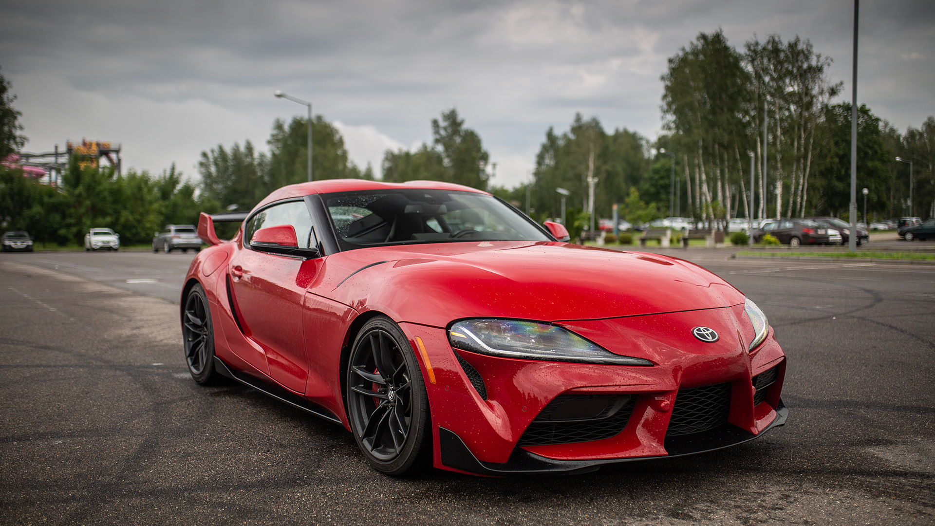 Toyota Supra a90 Red