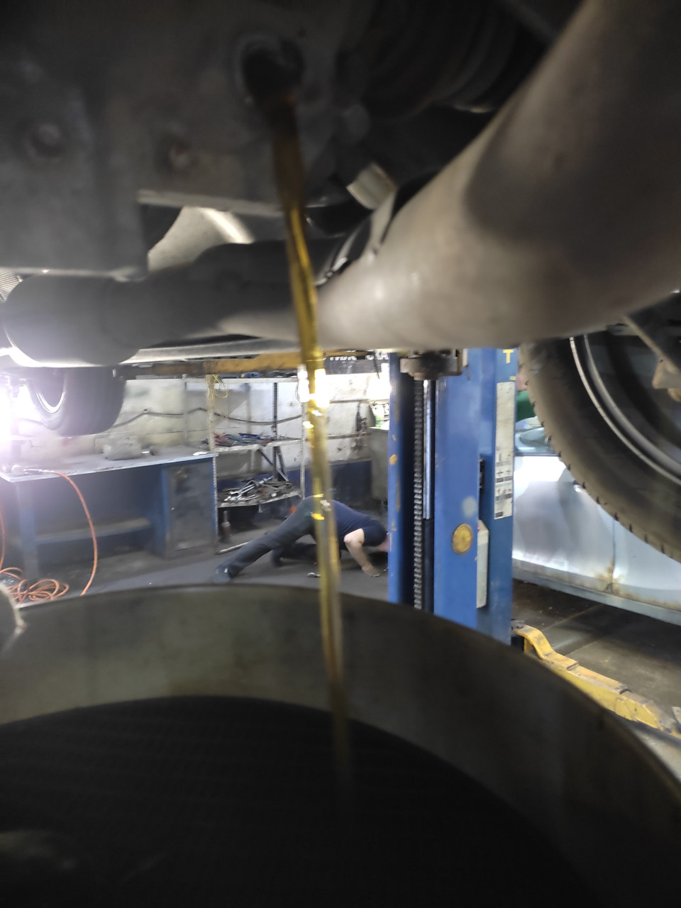 Масло из заднего редуктора — Mazda CX-5 (2G)