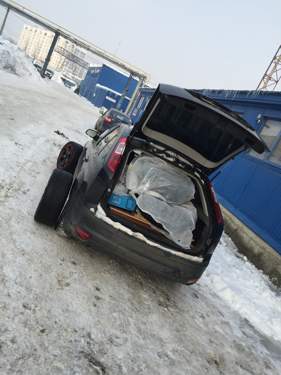 Диск от st r18 — Ford Focus II Hatchback, 1,6 л, 2007 года | колёсные ...