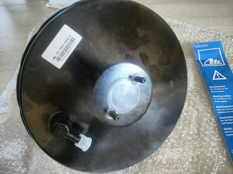 03786320024 Усилитель тормозного привода ATE | Запчасти на DRIVE2