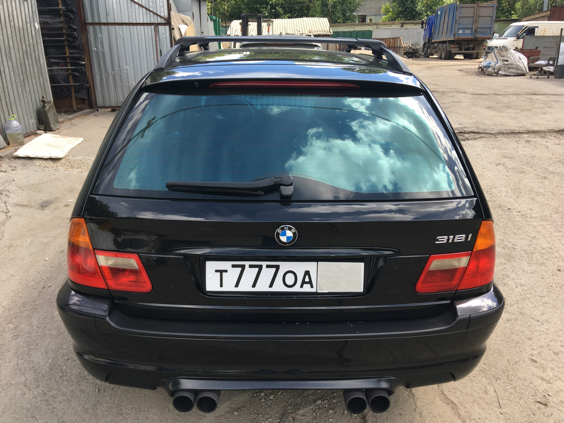 Bmw e46 рейлинги поставить