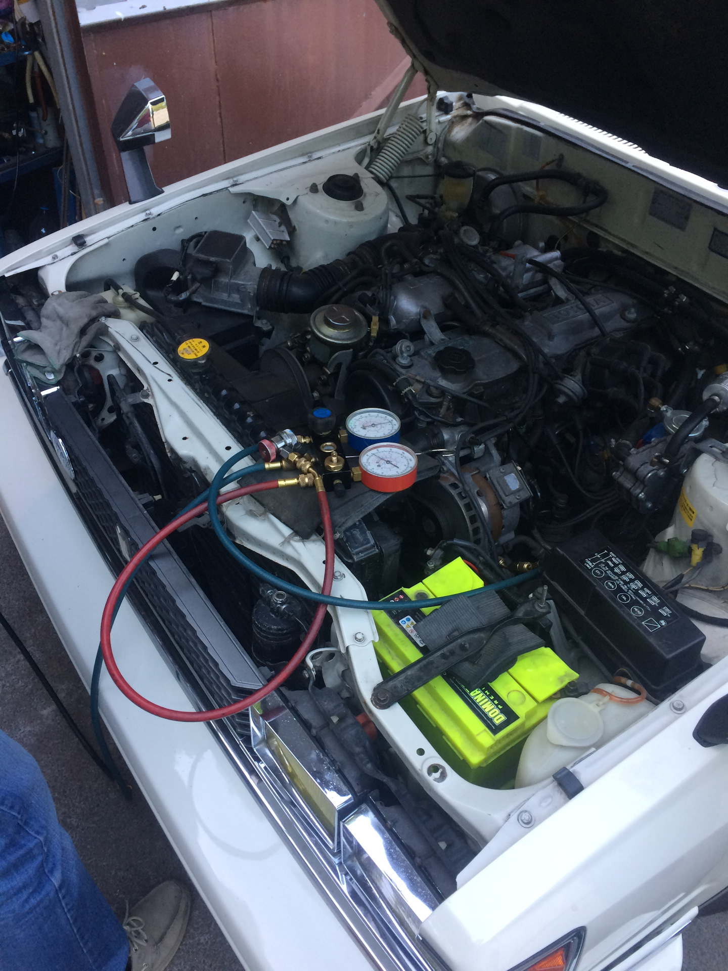 Любишь медок, люби и холодок) — Toyota Cresta (50-60), 2 л, 1982 года ...