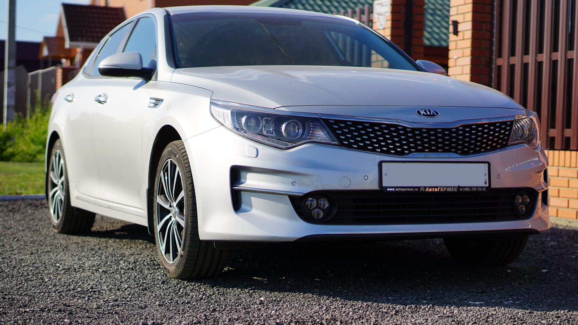 KIA Optima (4G) 2.0 бензиновый 2017 | Captain Silver #ОПГ на DRIVE2