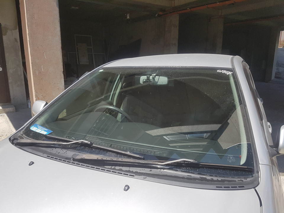 Замена дворников на большего размера — Toyota Corolla (120), 1,5 л ...