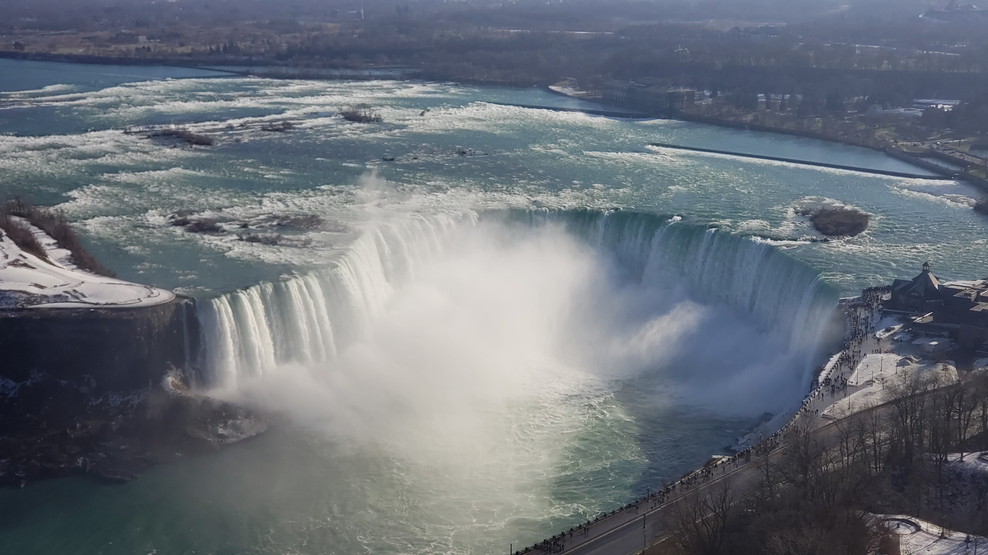 Ниагарский водопад, Онтарио, Канада парашютизм