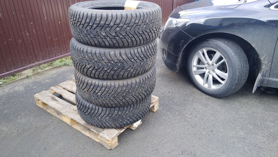 Покупка зимней резины Nokian Hakkapeliitta SUV 8 245 55 R19 — Toyota ...