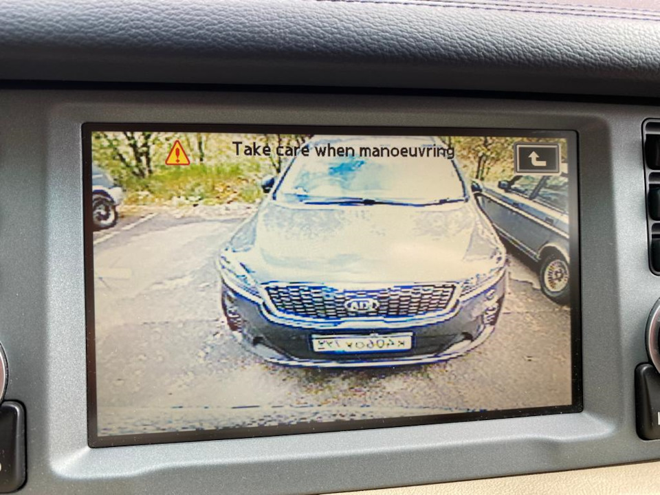 Камера заднего вида, парктроник — Land Rover Range Rover (3G), 4,2 л ...