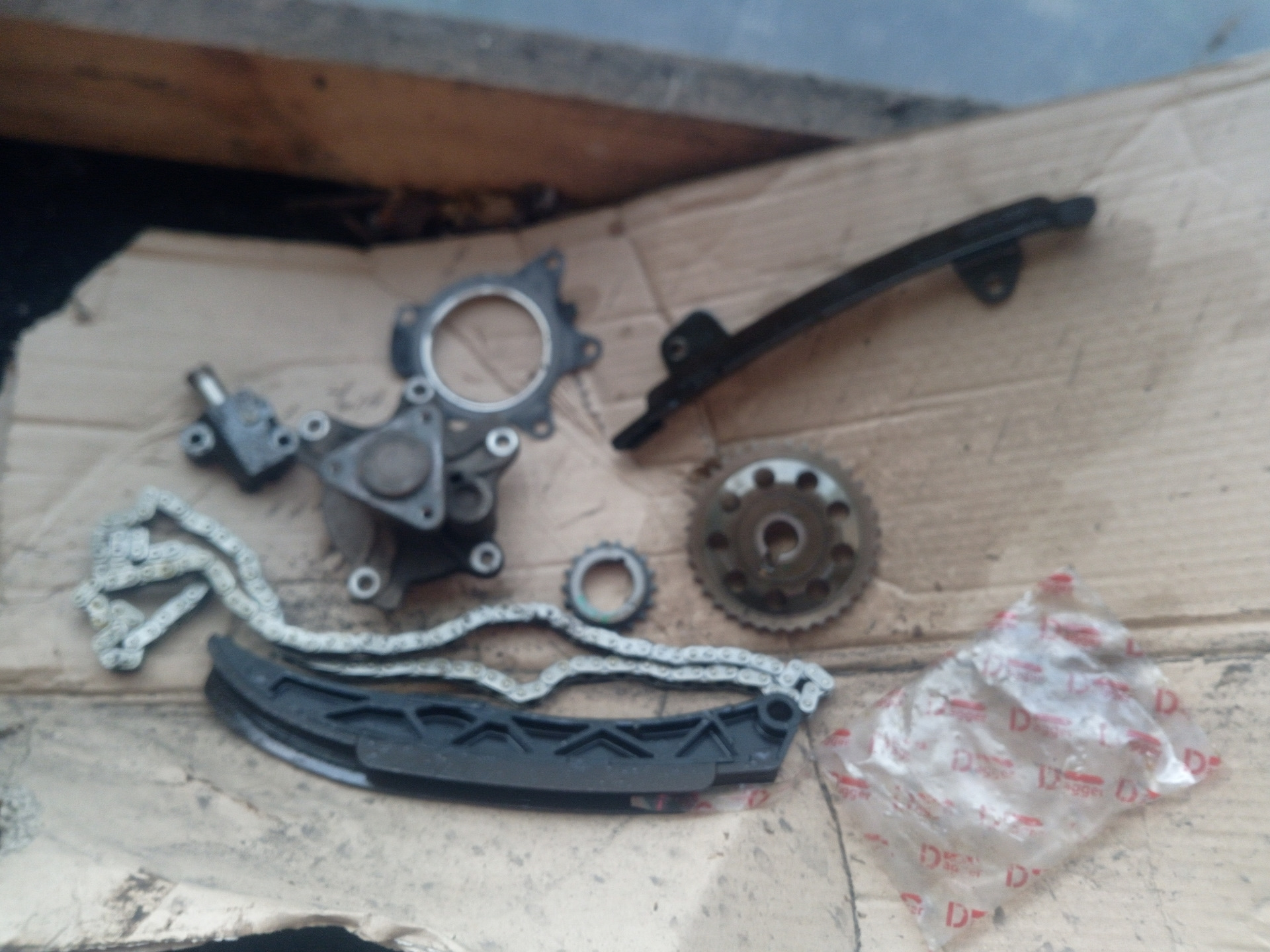 Замена ГРМ, помпы, подшипник Гены — Great Wall H6, 1,5 л, 2014 года ...