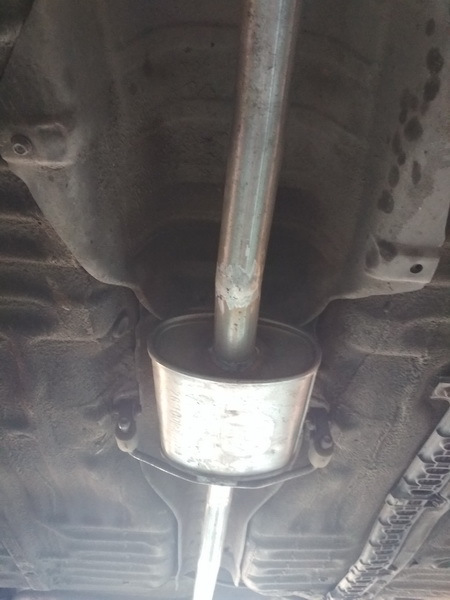 Как крепится глушитель на тойоте - 91 фото