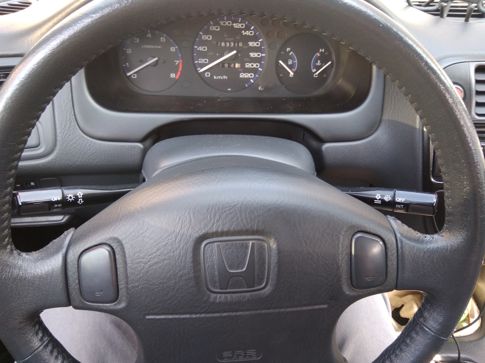 Как снять руль honda civic