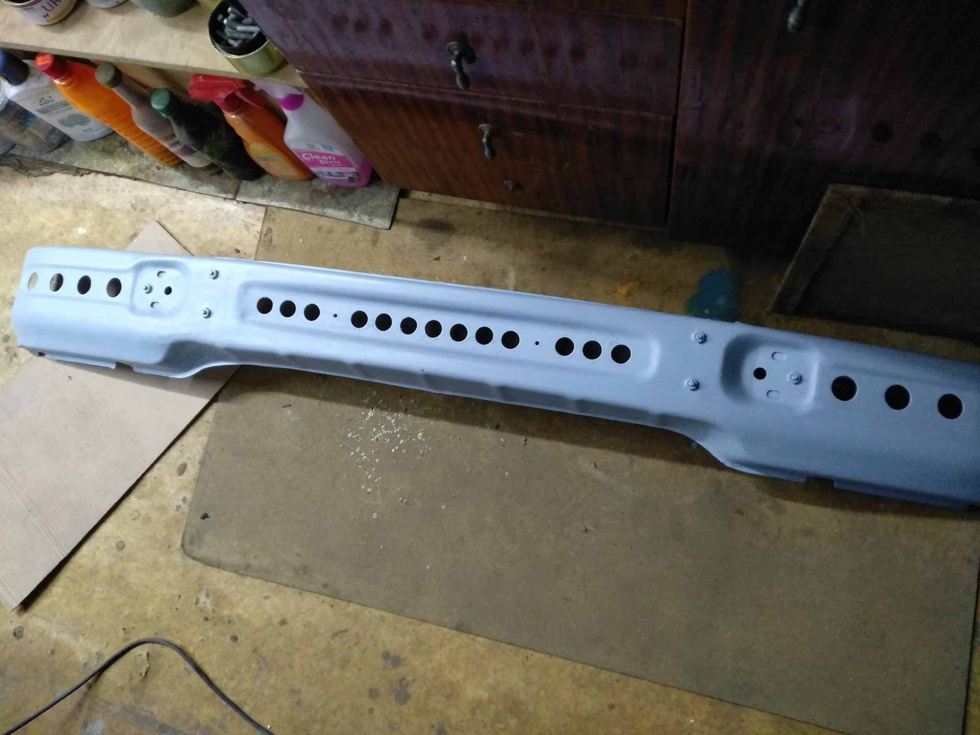 ваз-2120 Надежда усилитель бампера — Lada 2120 Надежда, 1,8 л, 2003 ...