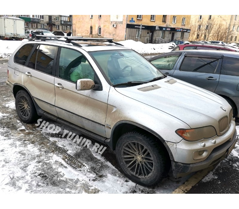 Поперечины на крышу — BMW X5 (E53), 3 л, 2003 года | аксессуары | DRIVE2